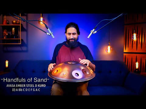 Handfuls of Sand // Handpan Solo by Peter Levitov // Ayasa D Kurd Ember Steel