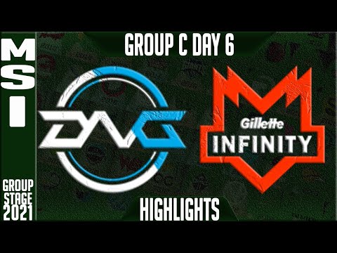 DFM vs INF Highlights | MSI 2021 Day 6 Group C | Detonation FocusMe vs Gillette Infinity