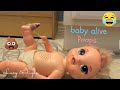 Baby Alive Poops Her Pants Baby Alive Sick Pooping Diaper Poop Videos