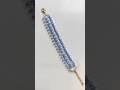 Making Beautiful Crystal Beads Bracelet Howtomakeabeadbracelet Youtubeshorts Diybracelet