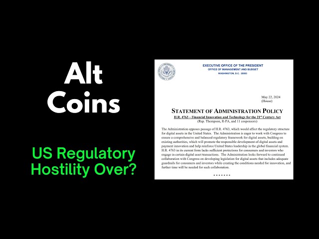 Josh Olszewicz – Alt Coins: US Regulatory Hostility Over? (23.05.2024 Summary)