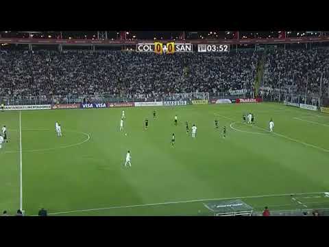 Gol na libertadores de 2011 contra o Colo-Colo um golaço de Elano de falta