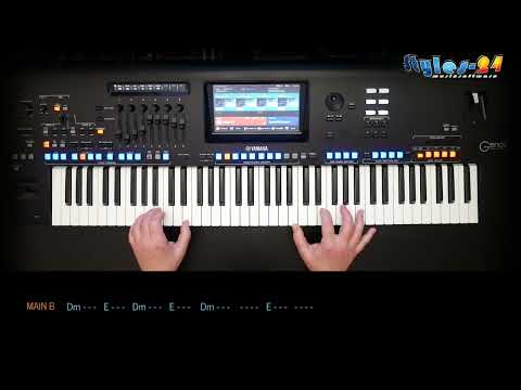 Magic Fly - Space, Cover, eingespielt mit titelbezogenem Style auf Yamaha Genos.