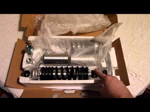 HONDA CX 500 CAFE RACER PROJECT EPISODE 20 (TEC ALLOY PIGGYBACK SHOCKS))