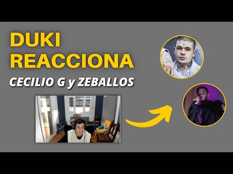 DUKI REACCIONA a CECILIO G y ZEBALLOS