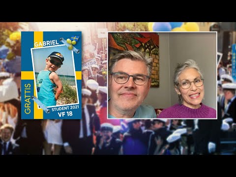 Grattis till studenten Edvin och Gabriel - Nyhetsmorgon (TV4)