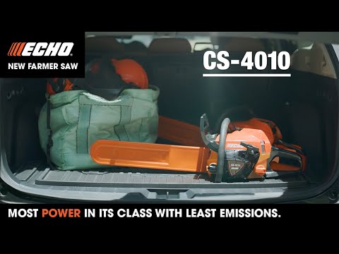 New ECHO CS-4010 41.6 cm³ farmer chainsaw.