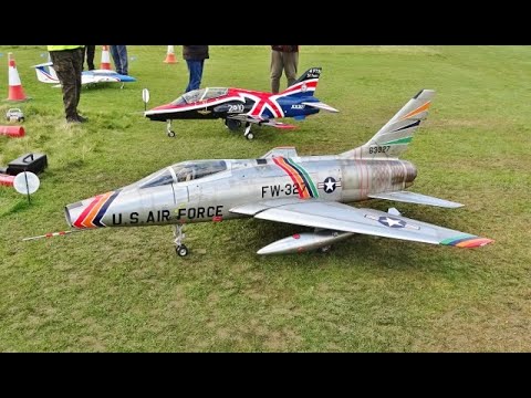 1/5 SCALE F-100 SUPER SABRE - FEIBAO MODELS - JMA JETS BUCKMINSTER - 2022