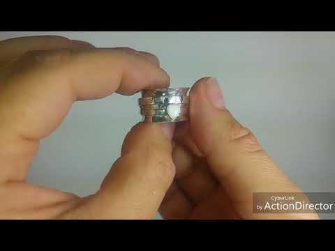 Moedermelk Draairing Zilver met tekst