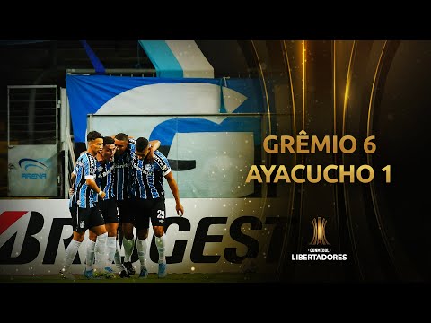 Gols e lances de Grêmio x Ayacucho