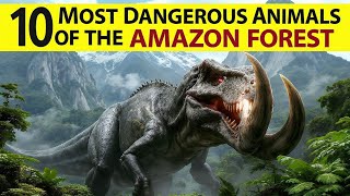 Top 10 Deadliest Animals of the Amazon Rainforest | Shocking Secrets Revealed!