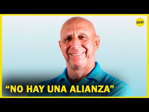 José Cueto aseguró que no existe una alianza con Antauro Humala ni con Virgilio Acuña
