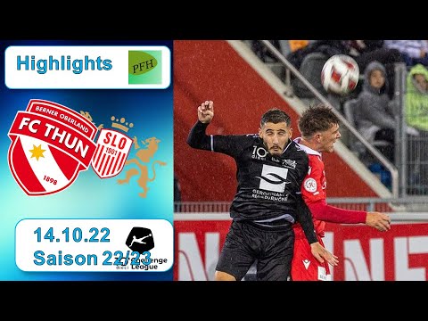 Highlights: FC Thun vs FC Stade - Lausanne - Ouchy (14.10.2022)