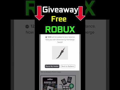 FREE ROBUX Giveaway #giveaway #roblox #robux #shorts
