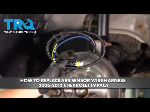 How to Replace ABS Sensor Wire Harness 2006-2013 Chevrolet Impala