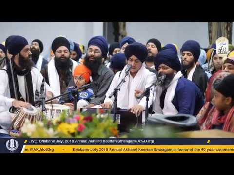 025 Brisbane July 2018 - Friday Evening - Bhai Harpanthpreet Singh Jee Gurdaspur