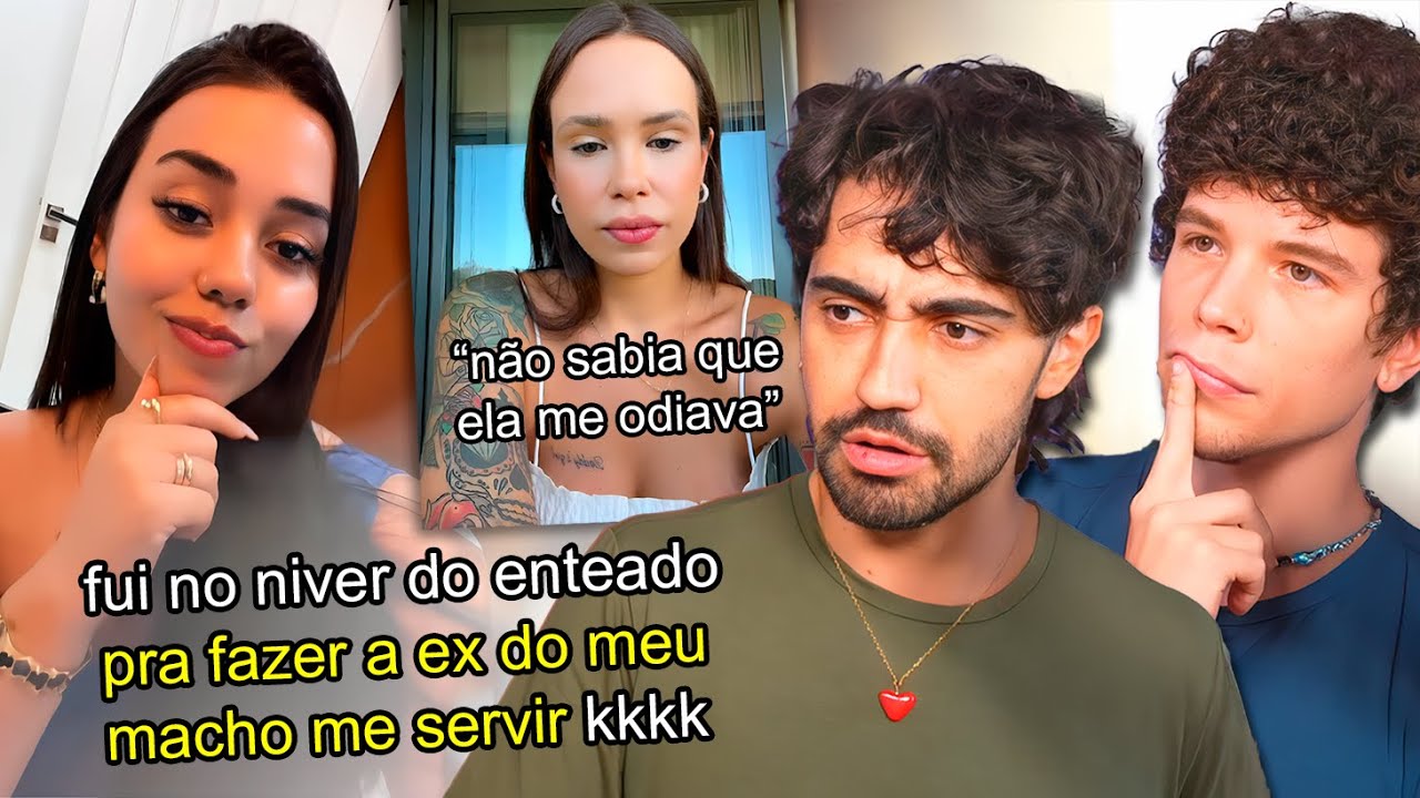 descobriram que ela usava o tiktok pra xingar a ex do namorado (e vai dar processo)