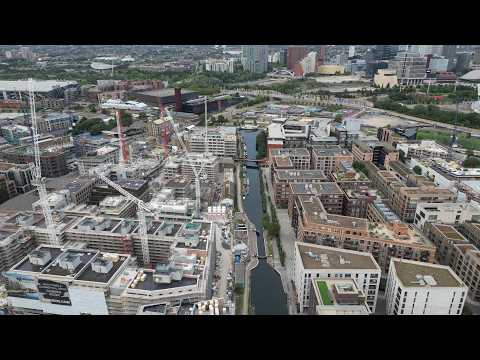 Hackney Wick, London from Above - 4K Drone Footage