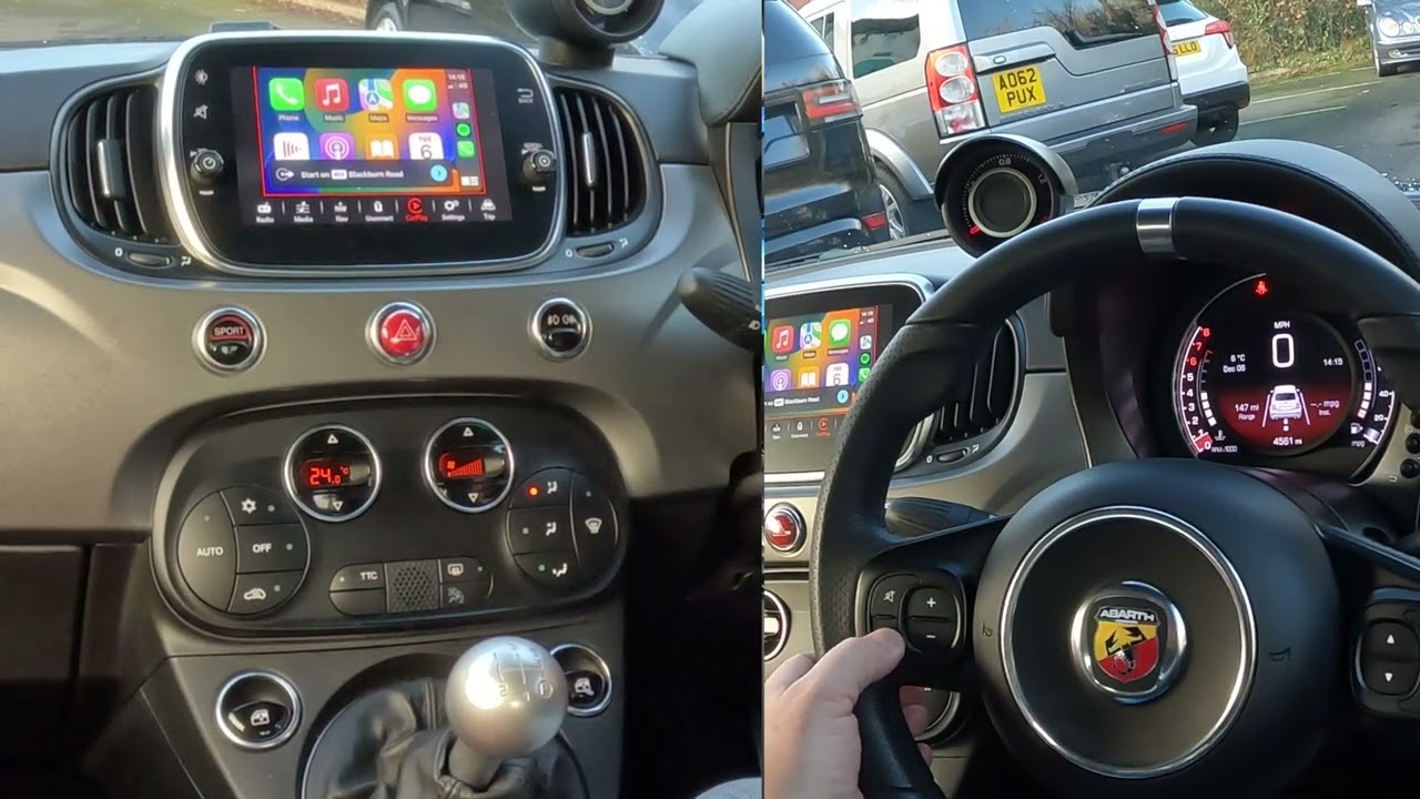 How to use Apple Carplay in a 2019 Fiat 500