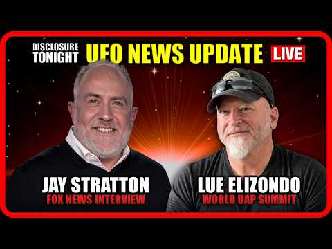 Jay Stratton FOX Interview | Lue Elizondo presents at World UFO Disclosure Summit| UFO News Update