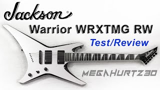 Video thumbnail for Jackson Warrior WRXTMG RW, Test/Review by megahurtz30