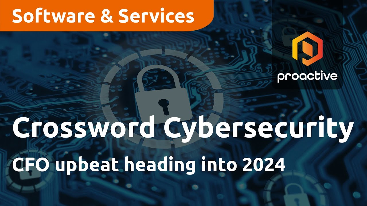 Crossword Cybersecurity CFO upbeat heading into 2024