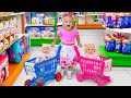 Alice Shopping In A Toy Store For A New Doll