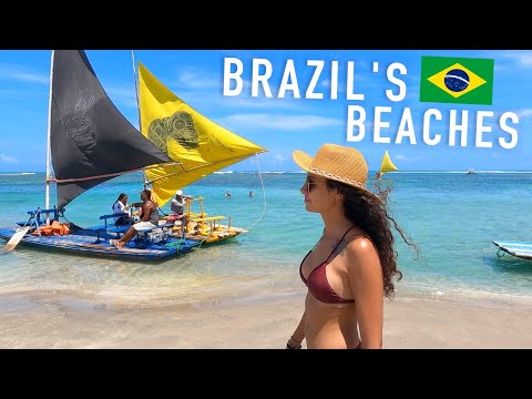 BRAZIL'S BEAUTIFUL BEACHES 🇧🇷 PORTO DE GALINHAS & PRAIA DOS CARNEIROS (PERNAMBUCO)
