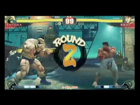 SF4:Cantona (Za) vs P.C (Ry) - Set 01 - a-cho Casual Matches - 19-09-2009