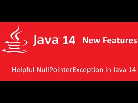Java 14 New Features Java 14 Helpful Nullpointerexceptions