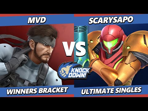 Knockdown 89 - MVD (Snake) Vs. scarysapo (Samus) Smash Ultimate - SSBU