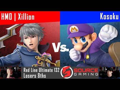 Red Line Ultimate 132 - Losers 8ths - HMO | Xillion vs Kosoku