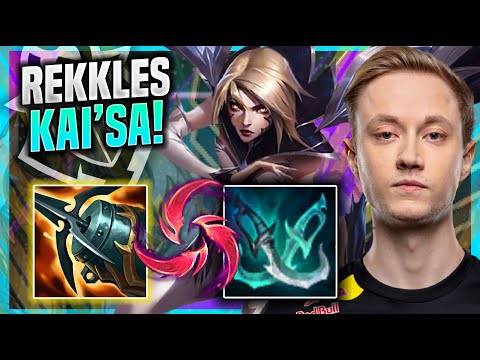REKKLES IS A GOD WITH KAI'SA! - G2 Rekkles Plays Kai'sa ADC vs Xayah! | Season 11