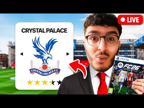 I REBUILD CRYSTAL PALACE... BUT AS MANDEM FC! LIVE CAREER!