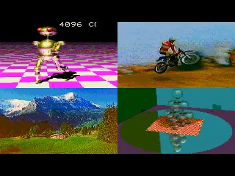 FM 77AV DEMO 4096 COLORS COLOR 1985 JP FM77AV FUJITSU FM 7 NEW DEMONSTRATION 11 EX FM 16b FM7 40SX