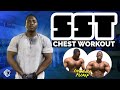 Huge Chest Pump • SST Workout • Nezeer Adams • African Bodybuilder