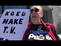 Put On More Local TV At KQED CWA NABET51 Members Supporters Rally At Station Before Board Meeting