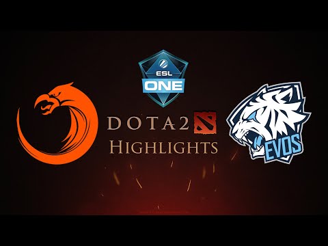 TnC vs Evos ESL One Hamburg 2018 Southeast Asia Qualifier Grand Finals Bo5 Highlights
