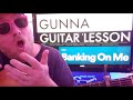 How To Play Banking On Me Gunna Guitar Tutorial Beginner Lesson