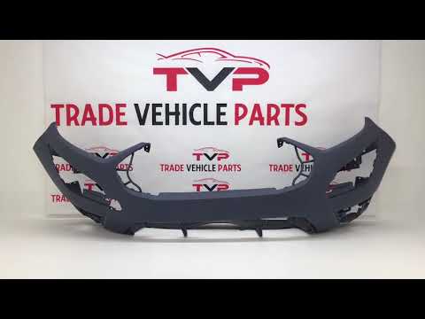 Fits Ford Ecosport 2018- Front Bumper With Fog Holes Primed Without PDC Holes video