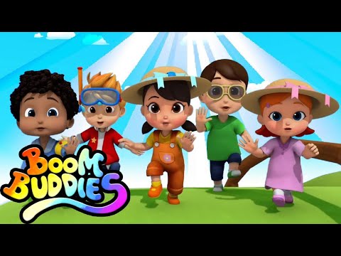 Capa de Boom Buddies - Canções Infantis - Ao Vivo