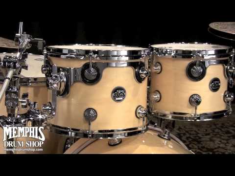 DW Performance Series Maple Drum Set 22/10/12/16 - Natural Lacquer