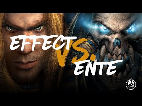 Fight Night: Effect (Human) vs. EnTe (Undead) w/Grubby & Kendric - Warcraft 3 Gameplay