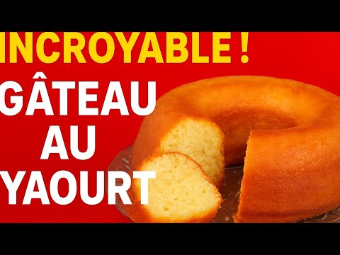 Gâteau au yaourt inratable 🥮😉