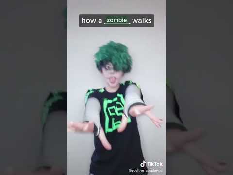 How a creeper walks original meme