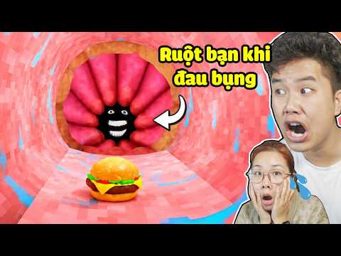Tôi Là Bánh BURGER Bị Nuốt Vào Bụng Người Gặp Toàn Thứ Đáng Sợ Khiến bqThanh và Ốc Khiếp Hãi !?