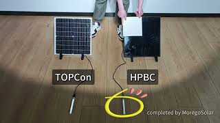 🔬 [Real Test: HPBC vs. TOPCon Anti-Occlusion Ability]. 🔬#solarpower #solarpv #pv #HPBC #topcon