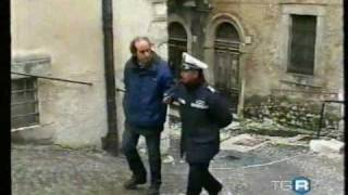 preview picture of video 'ROCCA DI MEZZO: terremoto'