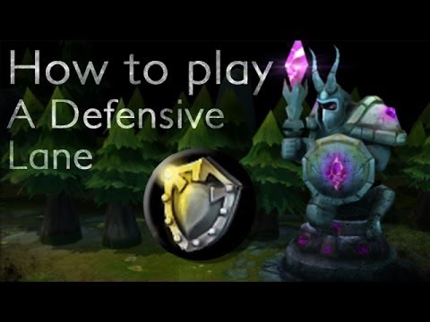 How to play a defensive bot lane | Gameplay