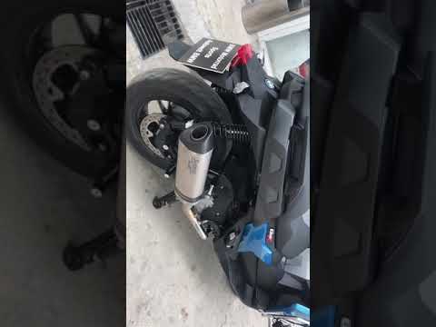 Akrapovic Exhaust on C400x